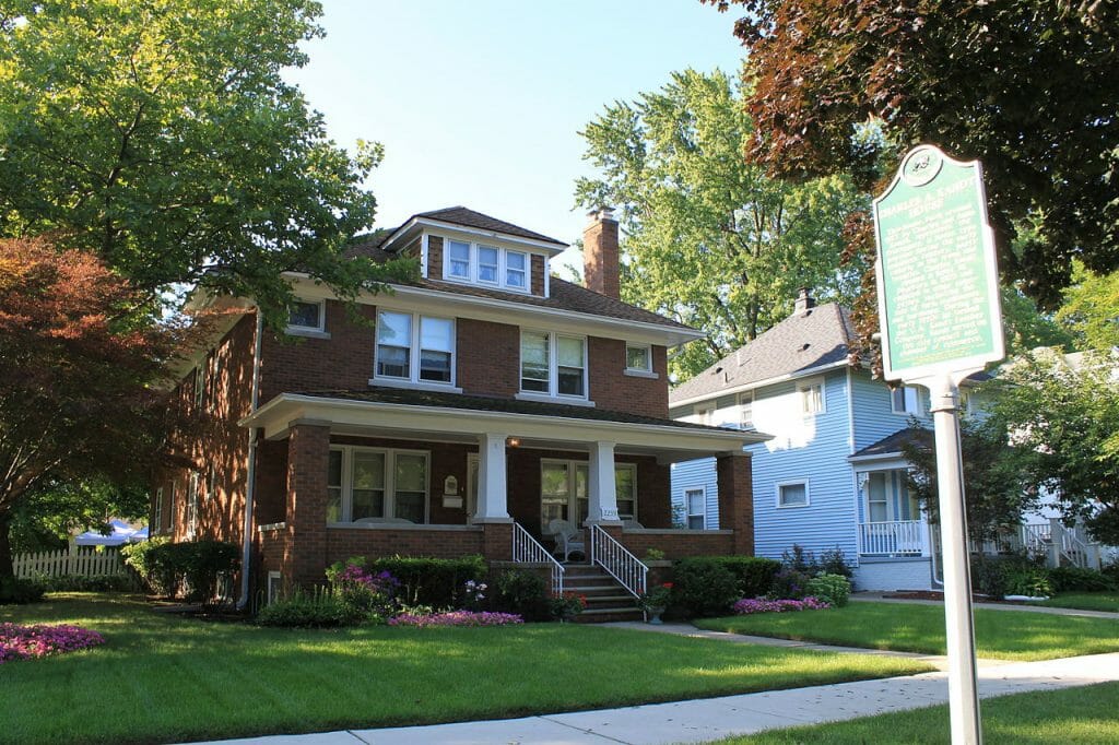 Charles Kandt House in Dearborn Michigan