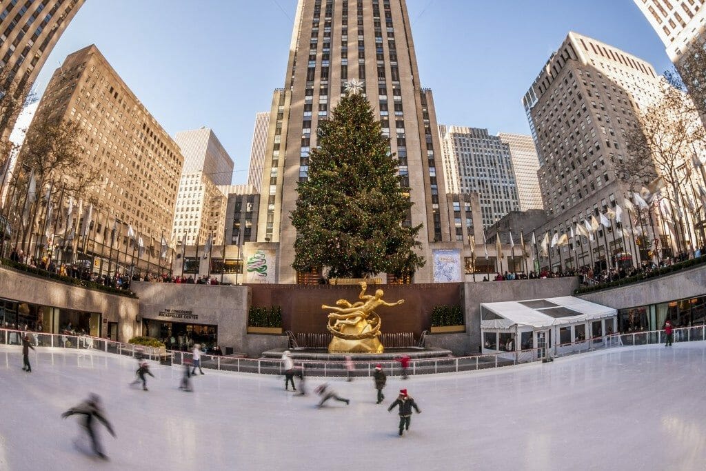 Ice Skating Rockefeller Center
