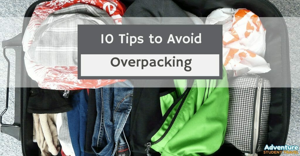 Tip to avoid overpacking
