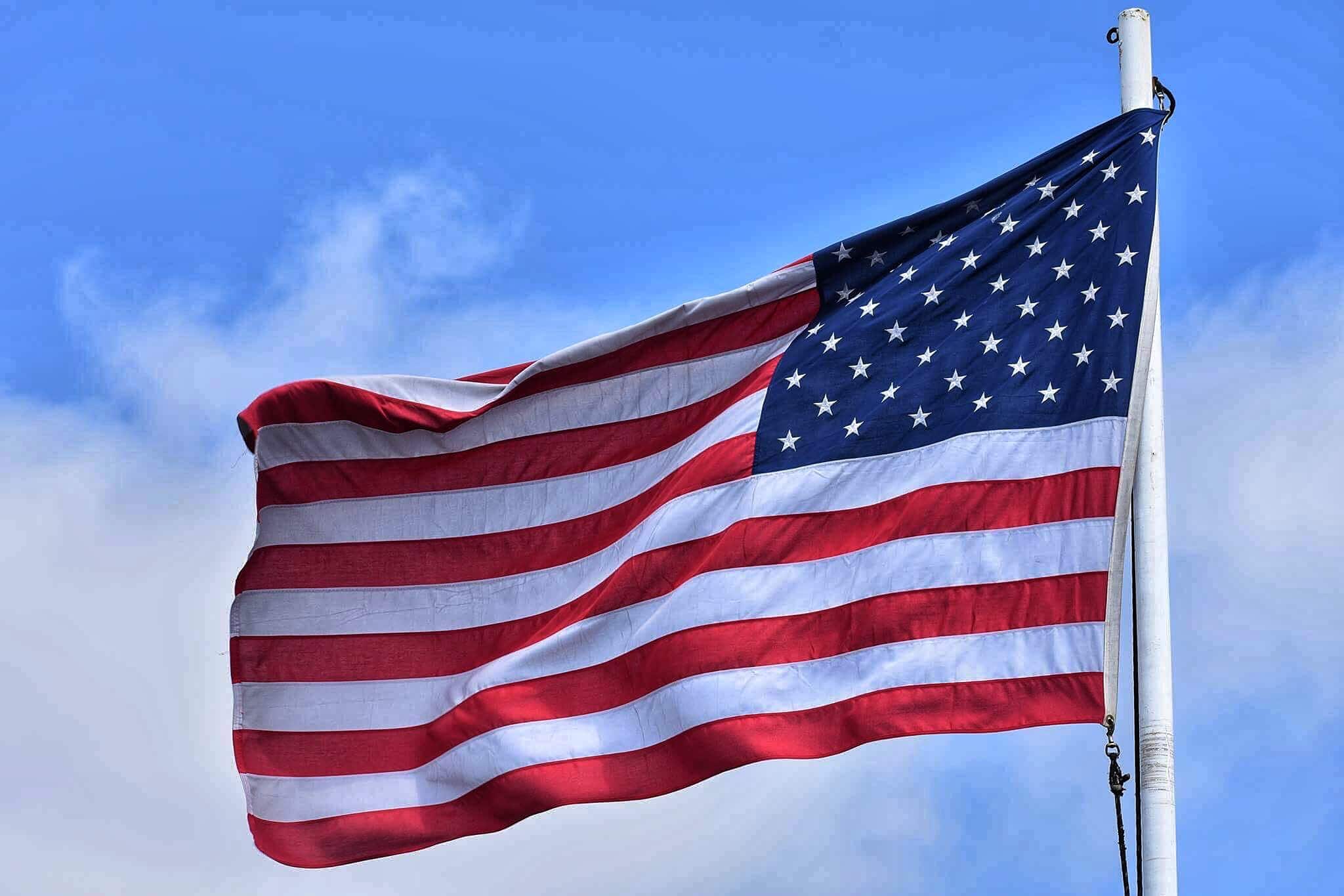American Flag Pixabay Public Domain 