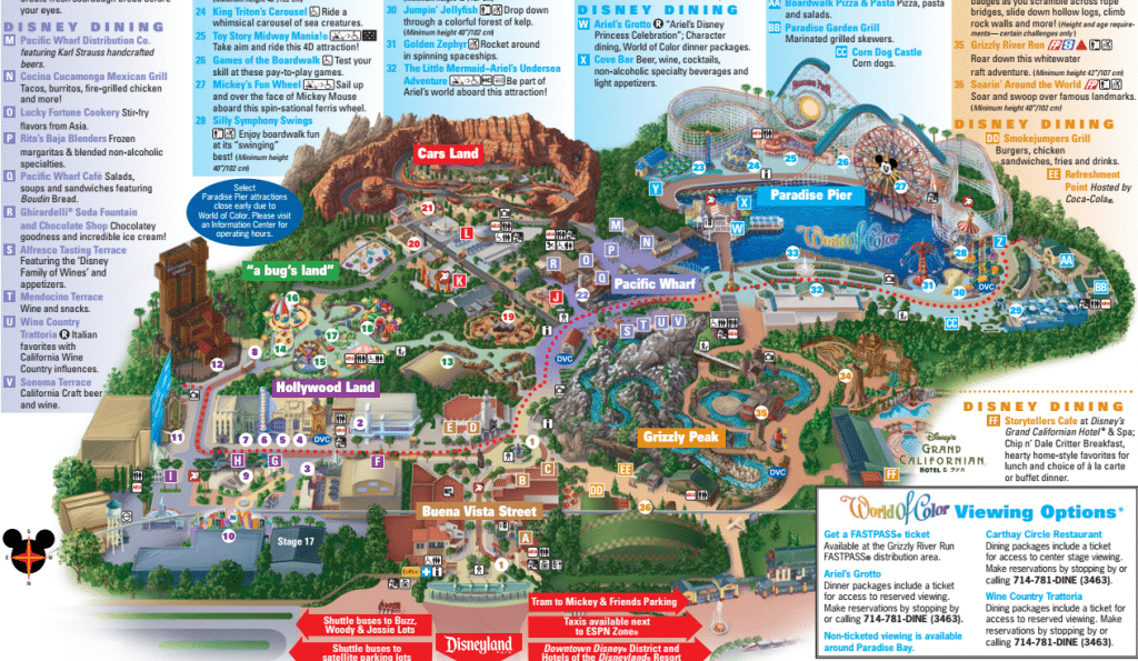 DCA Map