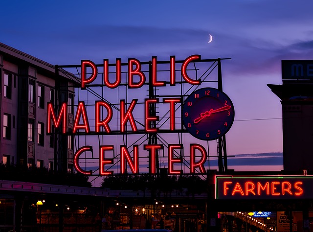 Pike Place Market Pixabay Public Domain 